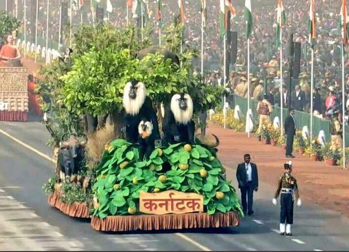 कर्नाटकचा चित्ररथ