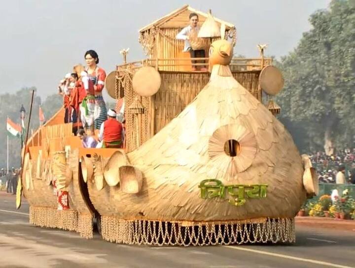 त्रिपुरा राज्याचा चित्ररथ