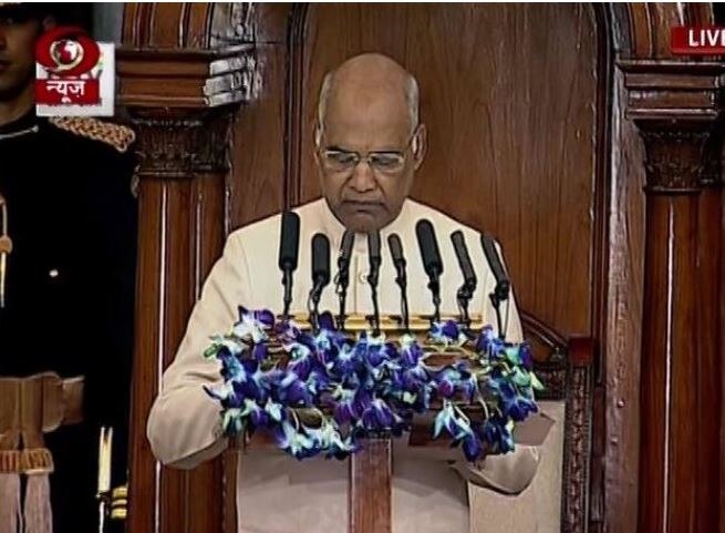 president ram nath kovind speech in parliament ‘लोकसभा-विधानसभेच्या निवडणुका एकत्रित होण्यासाठी एकमत व्हावं’