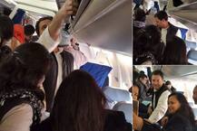 विमानात सहप्रवाशाला सामान उचलण्यास मदत, राहुल गांधींचं कौतुक