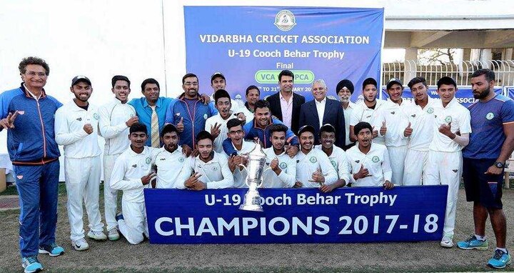 After maiden Ranji title, Vidarbha win 1st Cooch Behar Trophy latest update विदर्भाचा पुन्हा डंका, अंडर 19 कूच बिहार करंडकावर नाव