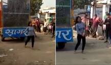 धोका देणाऱ्या बॉयफ्रेण्डच्या घरासमोर डीजे लावून तरुणीचा राडा