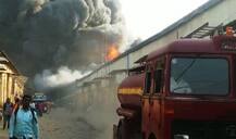 भिवंडीत केमिकल गोदामाला भीषण आग