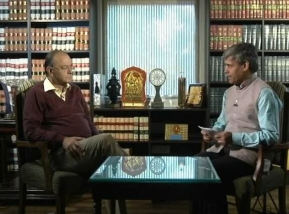 Exclusive interview of Arun jailtley after budget by shishir sinha Exclusive : हा अर्थसंकल्प गरीब आणि शेतकऱ्यांचा : अरुण जेटली