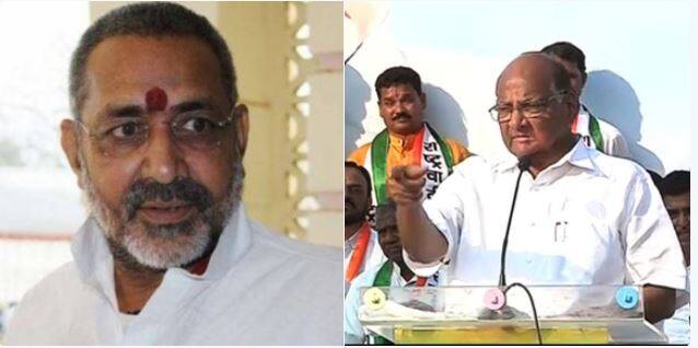 Giriraj singh on sharad pawar over triple talaq statement मतांच्या सौदागरांमुळे तिहेरी तलाक विधेयक रखडलं, भाजपचा पवारांवर निशाणा