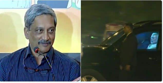 पर्रिकरांची प्रकृती स्थिर, मोदींकडूनही विचारपूस pm modi meet manohar parrikar in Lilavati hospital पर्रिकरांची प्रकृती स्थिर, मोदींकडूनही विचारपूस