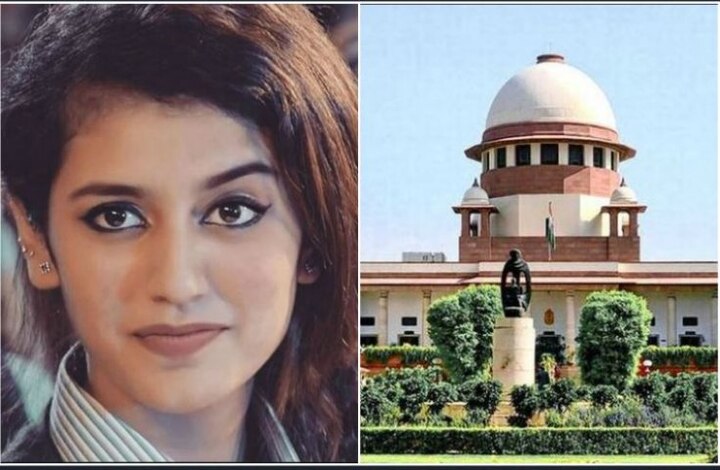 Hearing on Priya Prakash’s petition in Supreme Court ‘नॅशनल क्रश’ प्रिया वारियरच्या याचिकेवर आज सुप्रीम कोर्टात सुनावणी