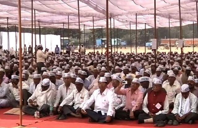 तुटपुंज्या पेन्शनविरोधात हजारो वयोवृद्धांचं दिल्लीत आंदोलन