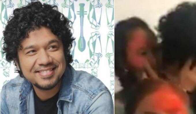 complaint lodged against singer papon for kissing minor girl फेसबुक लाईव्हमध्ये अल्पवयीन मुलीला किस, गायक पॅपोन विरोधात तक्रार