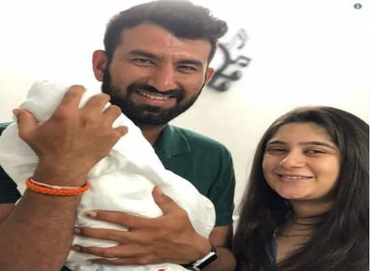 क्रिकेटपटू चेतेश्वर पुजारा बाबा झाला Cricketer Cheteshwar Pujara becomes father of a baby girl latest update क्रिकेटपटू चेतेश्वर पुजारा बाबा झाला