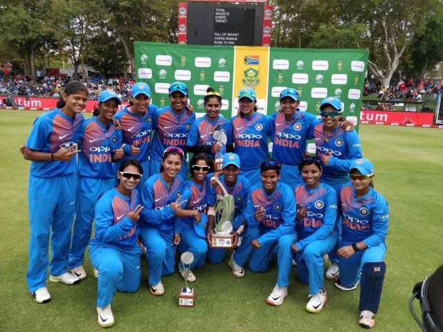 india women team won the t20 series against South africa latest update भारतीय महिलांचं ऐतिहासिक यश, आफ्रिकेविरुद्धची टी-20 मलिकाही खिशात