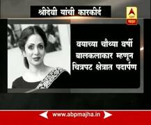 अभिनेत्री श्रीदेवी यांची कारकीर्द