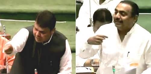 Opponent aggressive on Marathi Abhimaan poem issue latest update 'मराठी अभिमान गीताचं सातवं कडवं सरकारने गाळलं', विरोधकांचा आरोप