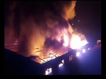 भिवंडीत कापड कारखान्याला आग, लाखो रुपयांचं नुकसान