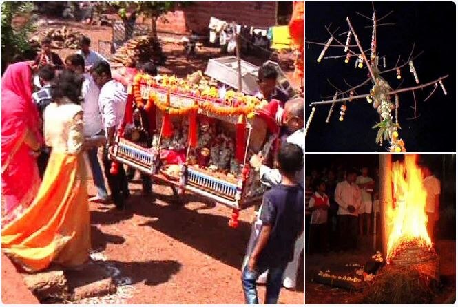 Ratnagiri : Shimgotsav/Holi celebration in Konkan पालख्या नाचवत, गाऱ्हाणं घालत कोकणात शिमगोत्सवाचा जल्लोष