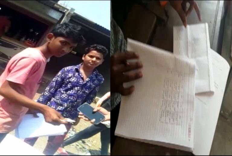 नंदुरबारमध्ये परीक्षा केंद्रावर कॉपींचा सुळसुळाट, केंद्राशेजारीच कॉपींची विक्री copy issue in akkalkuva nandurbar latest marathi news updates नंदुरबारमध्ये परीक्षा केंद्रावर कॉपींचा सुळसुळाट, केंद्राशेजारीच कॉपींची विक्री