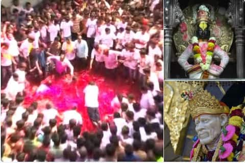 रंगपंचमी : विठुरायावर सप्तरंगांची उधळण, नाशकात रहाडीतील रंगोत्सव रंगपंचमी : विठुरायावर सप्तरंगांची उधळण, नाशकात रहाडीतील रंगोत्सव