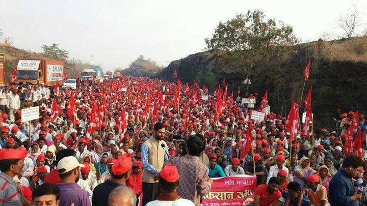 अजित नवले आणि लाल वादळ...