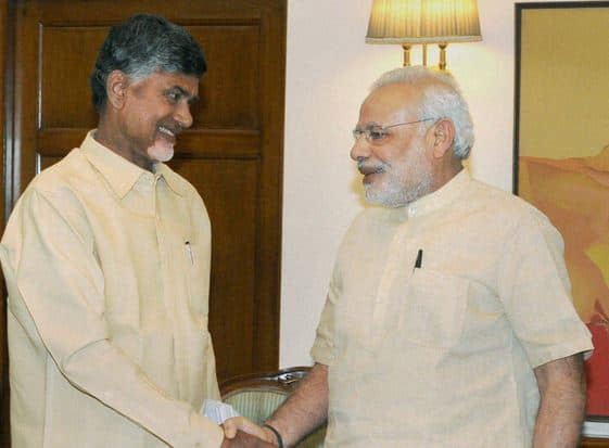 भाजपला आणखी एक झटका, चंद्राबाबूंचा एनडीएलाही रामराम! BJP faces another setback, Telugu Desam Party quits NDA भाजपला आणखी एक झटका, चंद्राबाबूंचा एनडीएलाही रामराम!