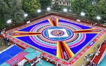 डोंबिवली-ठाण्यात भव्य रांगोळ्या, गुढीपाडव्याचा उत्साह शिगेला