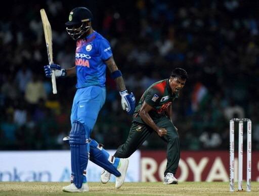 दिनेश कार्तिक येताच रुबेलला गोलंदाजी का दिली, याचंही उत्तर शाकिबने दिलं.