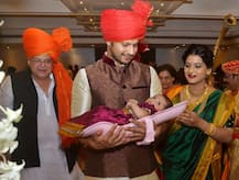 उर्मिला-आदिनाथच्या छकुलीचं बारसं, नाव ठेवलं...