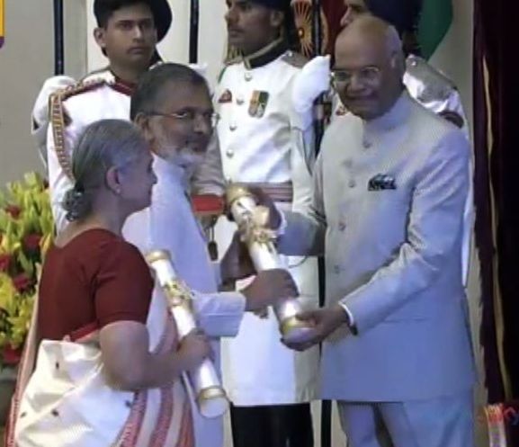 Padma awards to be conferred today राष्ट्रपतींच्या हस्ते 43 मान्यवरांचा 'पद्म' पुरस्काराने सन्मान