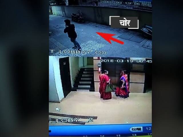 सोसायटीच्या आवारातून वृद्ध महिलेची सोनसाखळी लांबवली!