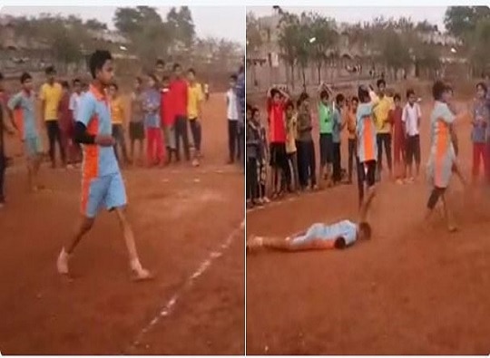 Pune : Student died while playing Kabaddi in school latest update पुण्यात शाळेत कबड्डी खेळताना चक्कर येऊन विद्यार्थ्याचा मृत्यू
