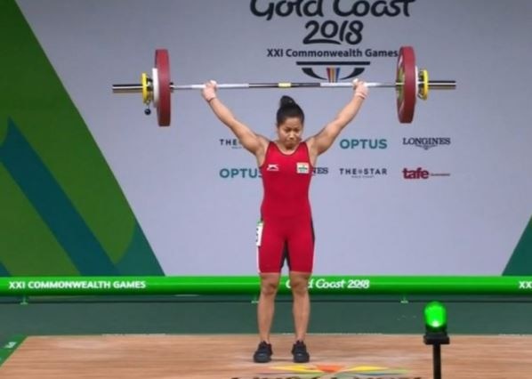 commonwealth games cwg 2018 live updates India won second gold in weightlifting CWG 2018 : संजिता चानूने 192 किलो वजन उचललं, भारताला दुसरं सुवर्ण