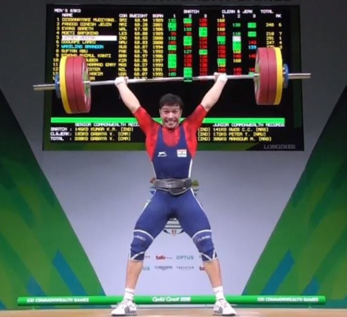 Commonwealth Games 2018 : Deepak Lather wins Bronze in men's 69kg weightlifting CWG 2018 : 18 वर्षांच्या दीपक लाथरला कांस्यपदक