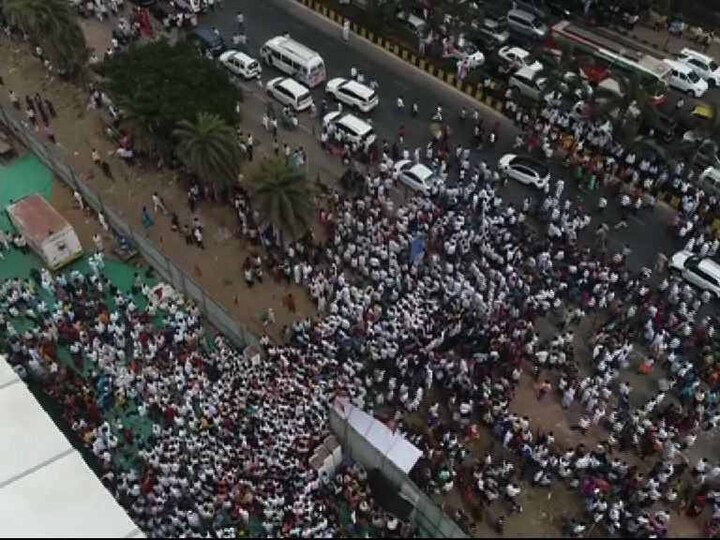 BJP rally,Mumbai, 38th foundation day of BJP at BKC, traffic jam in mumbai भाजपचा महामेळावा संपला, मुंबईत पुन्हा वाहतूक कोंडीची चिन्हं