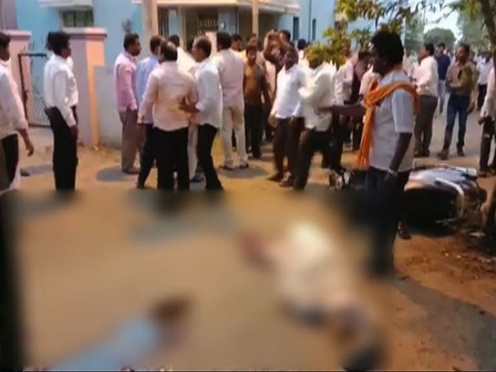 Two Shiv Sena workers killed in Ahmednagar after by election नगरमध्ये निवडणुकीच्या वादातून दोन शिवसैनिकांची हत्या