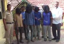 आंब्यांसाठी रखवालदाराची हत्या, चार आरोपींना अटक