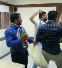 मनसेने नाणार प्रकल्पासाठी काम करणारं कार्यालय फोडलं