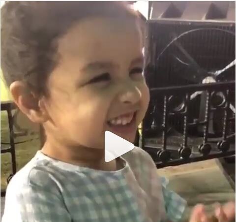 Video : MS Dhoni's Daughter Ziva wants Daddy's hug during IPL Match, instagram video viral latest update भेटी लागे 'झिवा', धोनीच्या झंझावातावेळी लेकीचा लाडिक हट्ट