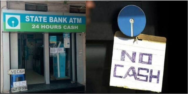 दहा राज्यात नोटांचा तुटवडा, ATM मध्ये खडखडाट!