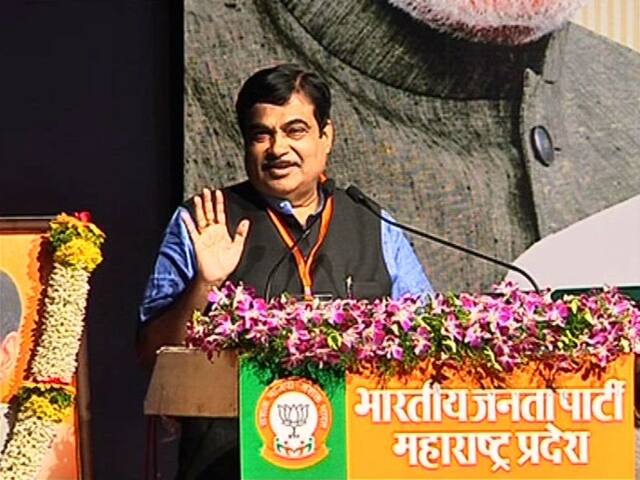 ज्यांची दुकानं बंदी झाली ते जातीय तणाव निर्माण करतात : गडकरी