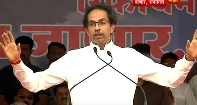 मस्तीची भांग चढली असेल तर नाणार प्रकल्प रेटून दाखवाच : उद्धव ठाकरे