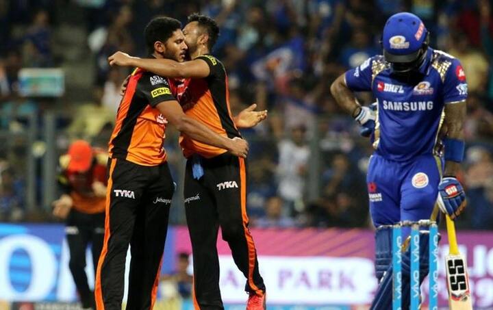 सनरायझर्स हैदराबादने मुंबई इंडियन्सचा अवघ्या 87 धावांत खुर्दा उडवून, आयपीएलच्या सामन्यात 31 धावांनी सनसनाटी विजय साजरा केला. 