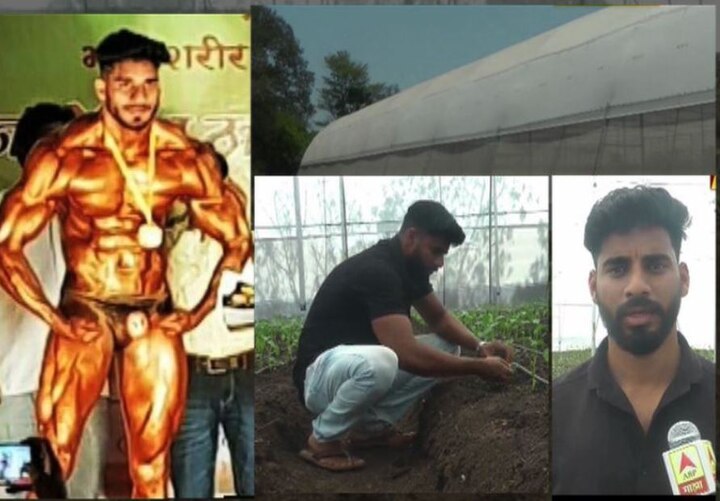 Raigad: body builder sumit Thale turns farm, built Polyhouse & earns 40 lakh Special story 20 लाखाचं कर्ज घेऊन पॉलीहाऊस उभारलं, वर्षभरात 45 लाख कमावलं!