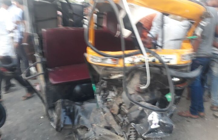 Tanker and auto rickshaw accident in Aurangabad 9 dead latest update  औरंगाबादमध्ये टँकर आणि रिक्षाचा भीषण अपघात, 9 जणांचा मृत्यू