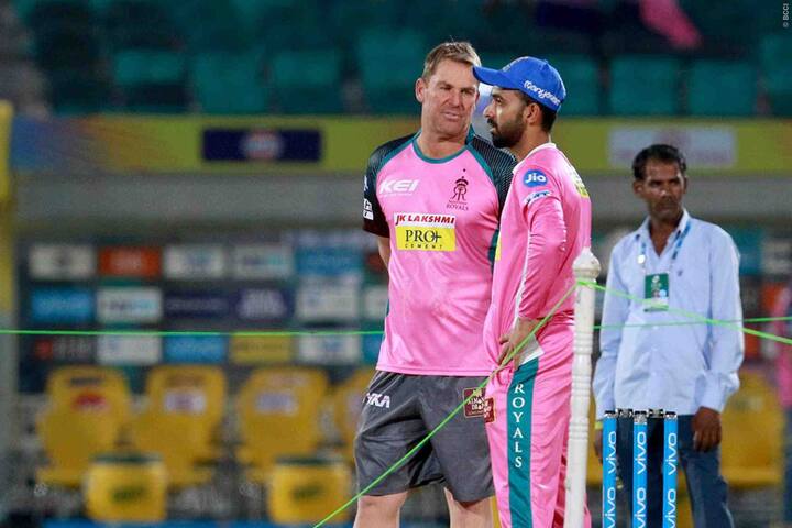 मालिकेत आपलं आव्हान कायम ठेवण्यासाठी धडपडत असलेल्या राजस्थान रॉयल्ससाठी शेन वॉर्न नसणं हा एक मोठा धक्का आहे.