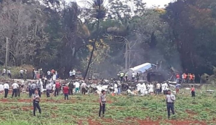 Cuba plane crash: More than 100 passenger killed after aircraft Boeing 737-200 crashed in Cuba on takeoff from Havana क्यूबात विमान कोसळलं, 105 प्रवाशांचा मृत्यू