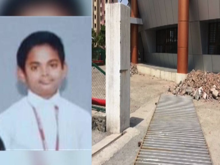 School gate collapsed on 13 year old boy died after incident नवी मुंबईत शाळेचा गेट अंगावर पडून 13 वर्षीय मुलाचा मृत्यू