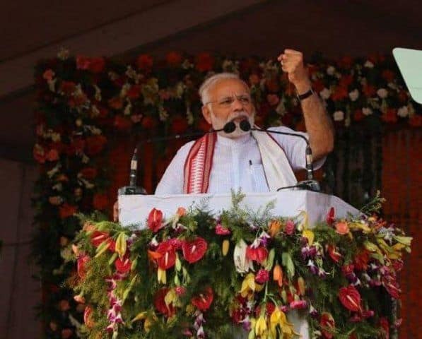 narendra modi criticized oppositions ‘जनपथ’वरुन नव्हे, ‘जनमता’ने सरकार चालवतो : मोदी
