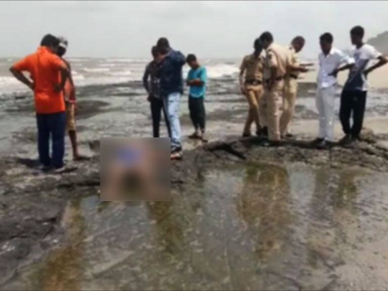 नवी मुंबईतील तिघे अलिबागच्या समुद्रात बुडाले Three youths from Navi mumbai in Drowned in alibaug nagaon beach नवी मुंबईतील तिघे अलिबागच्या समुद्रात बुडाले