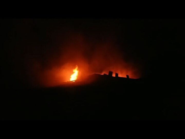 fire breaks at godown in Bhiwandi भिवंडीत भंगाराच्या गोदामाला आग