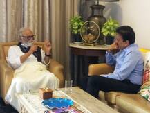 गिरीष महाजन छगन भुजबळांच्या भेटीला, भेटीचं कारण गुलदस्त्यात