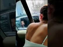 आलिशान कारमधून कचरा फेकणाऱ्या तरुणाला अनुष्काने भररस्त्यात झापलं